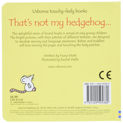 Usborne That’s Not My Hedgehog Book