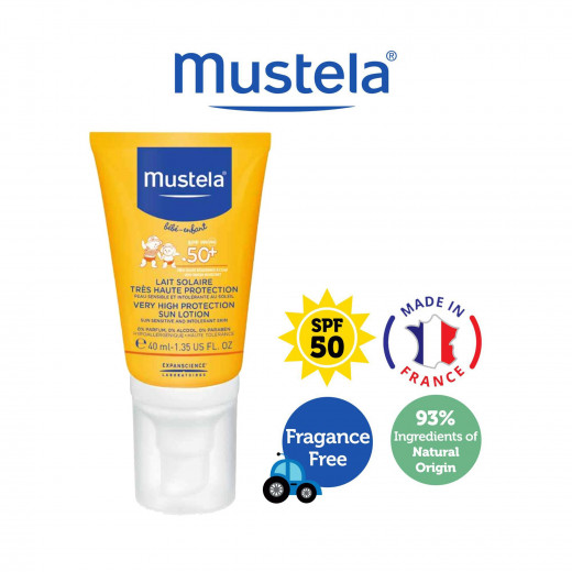 Mustela Very Hight Protection Sun Lotion 40 ml