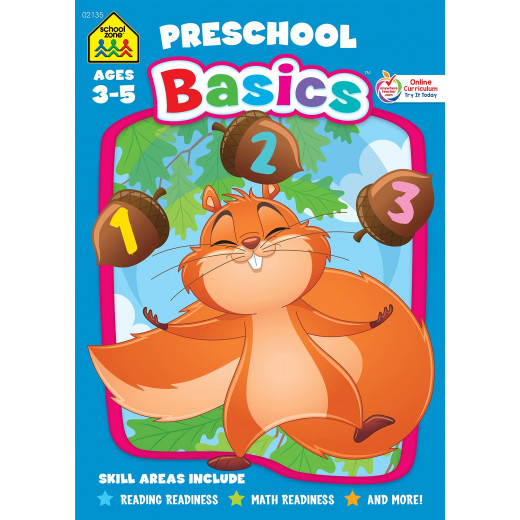 School Zone Preschool Basics Workbook