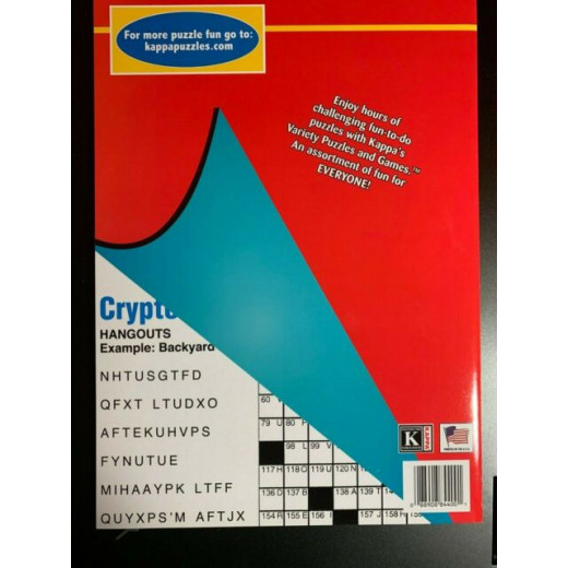 Kappa Variety Puzzles & Games Book