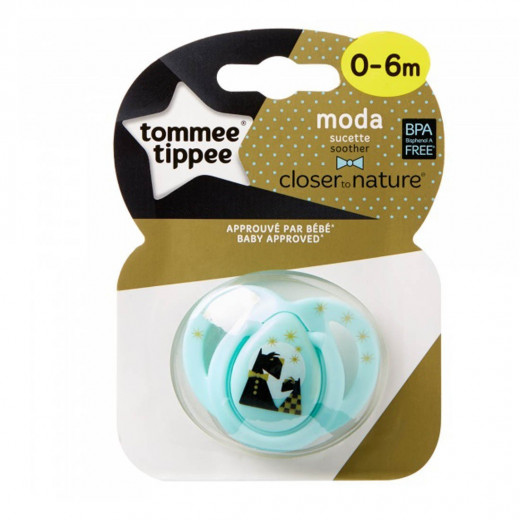 Tommee Tippee Moda Soother, 0-6 months, Green