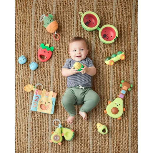 Skip Hop Farmstand Rattle Melon Drum