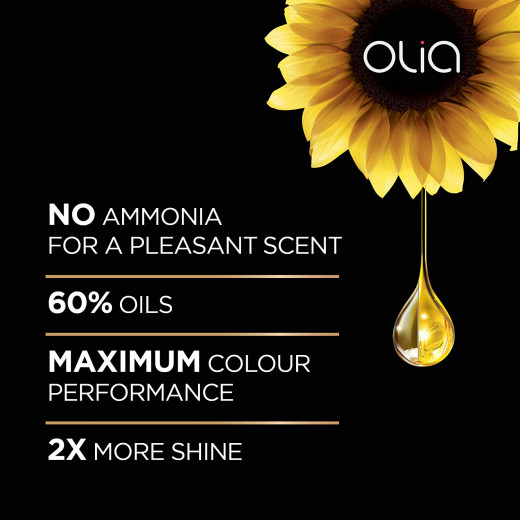 Garnier Olia No Ammonia Permanent Brilliant Color Oil-Rich Permanent Hair Color 9.1 Ashy Light Blonde 209g