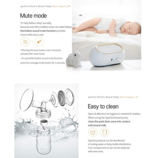 Spectra Dual Compact Premium Electric Breast Pump