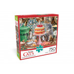 Buffalo Games Cats Please Please Leave The Lid, 750 Pieces