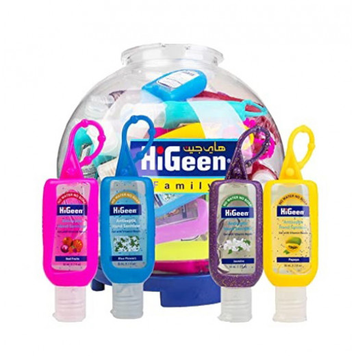 Higeen Hand Sanitizer Ball with 44pcs Sanitizer Bottles