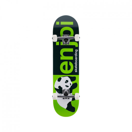 Enjoi Skateboard Half and Half, Green, Size 8.0 Inches