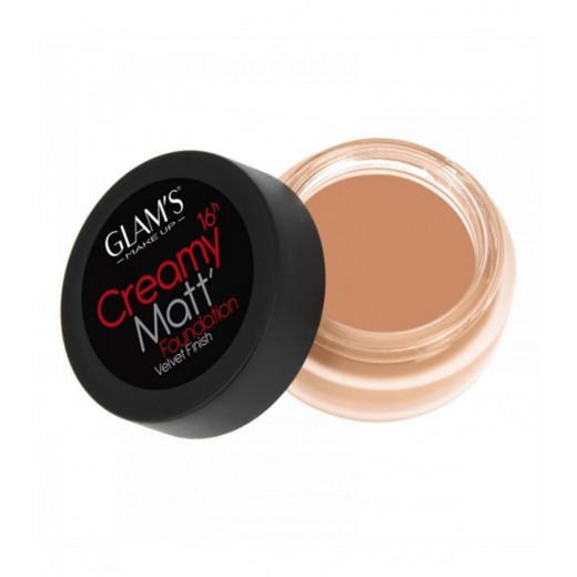 Glam's Creamy Matt Foundation, Soft Honey 244