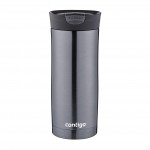 Contigo Snapseal Huron Vacuum Insulated Stainless Steeel Travel Mug, 470 ml, Gunmetal