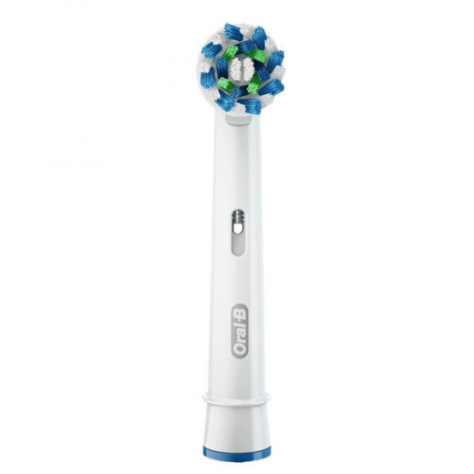 Oral-B Cross Action Replacement Head, White Color, 2 Pieces