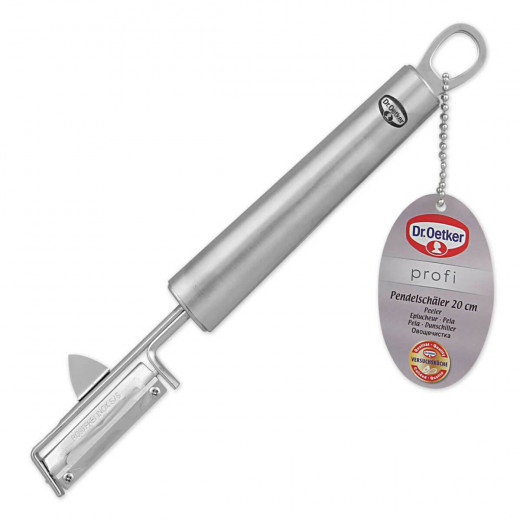 Dr. Oetker Stainless Steel Peeler, 20 CM