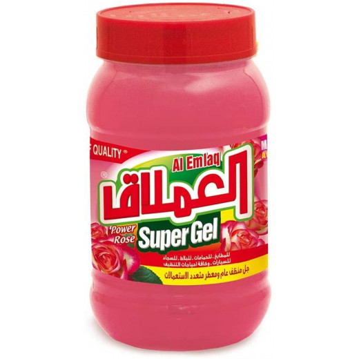 Al Emlaq Super Gel Power Rose Multipurpose Active Cleaner And Freshener Rose, 1kg