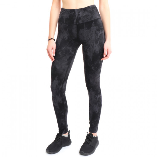 RB Women's High-Waist Leggings, Large Size, Black Color