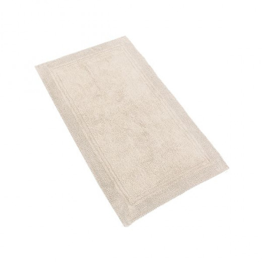 Nova Home Prime Bath Mat, Cotton, Ivory Color, 70*120 CM