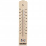 Fackelmann Wooden Thermometer, 25 CM