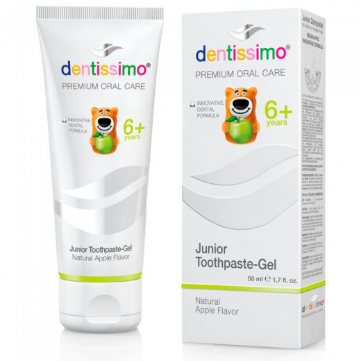 Dentissimo Toothpaste Gel for Kids, +6 Years, 50 Ml