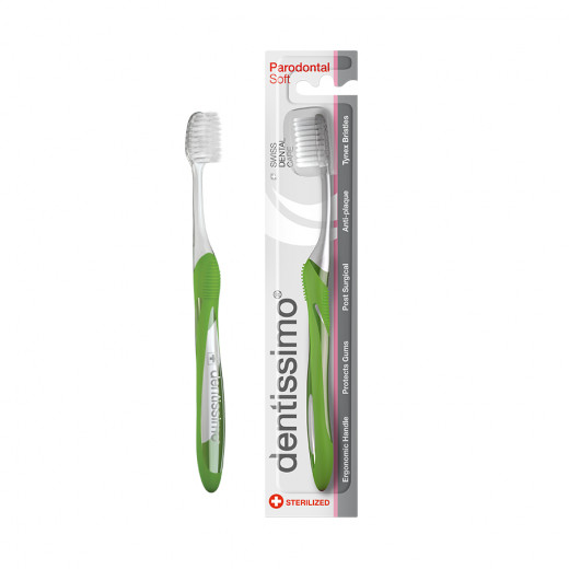 Dentissimo Paradontal Soft Toothbrush, Green Color