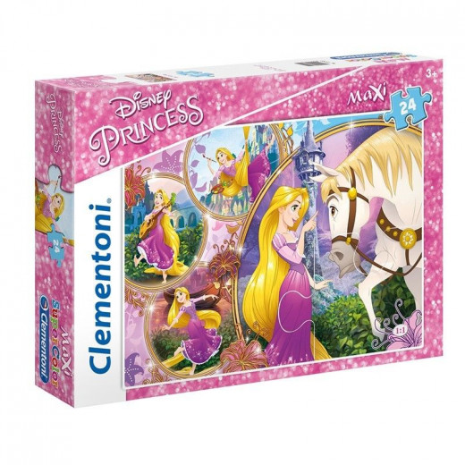 Clementoni Puzzle 24 Pieces, Maxi Princess Tangled