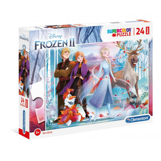 Clementoni Puzzle 24 Pieces,  Maxi 2 Frozen 2