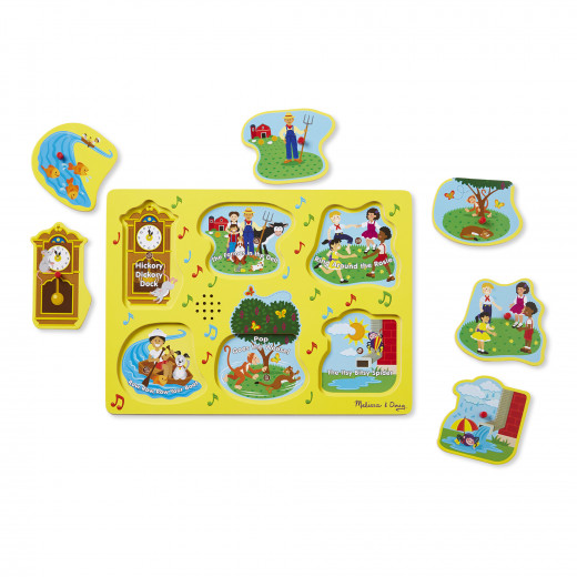 Melissa & Doug Nursery Rhymes 1 Sound Puzzle