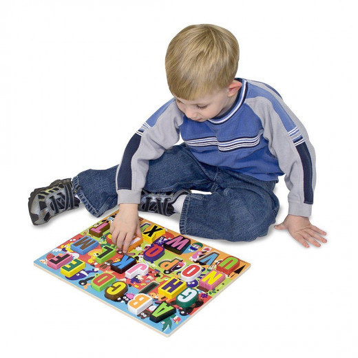 Melissa & Doug Jumbo ABC Chunky Puzzle Set