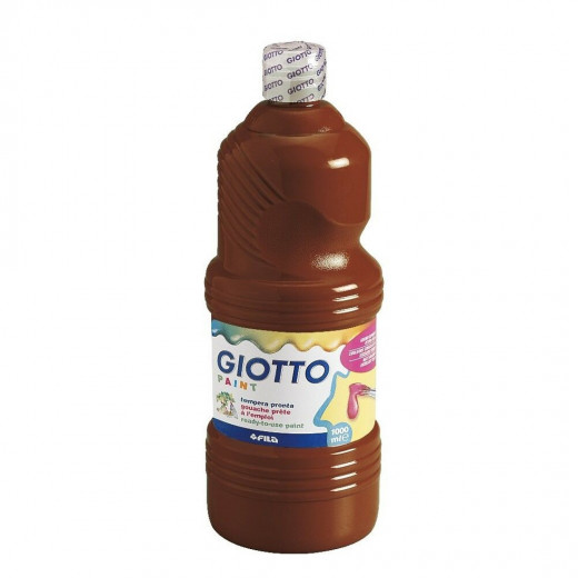 Giotto Gouache Ready to Use ,1000 ml ,Brown