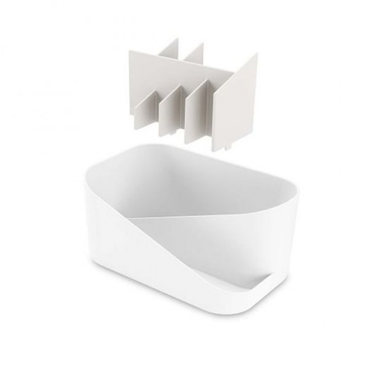 Umbra glam cosmetic organizer, white color