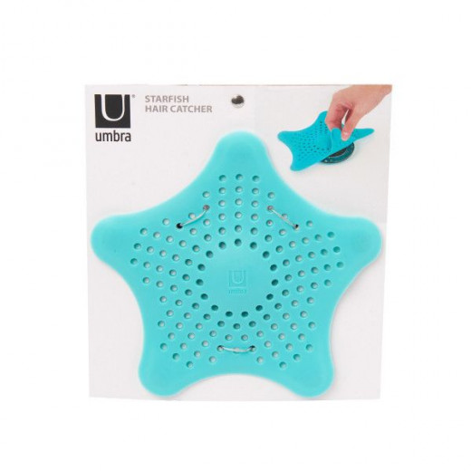 Umbra drain catch starfish surf, silicone, blue color