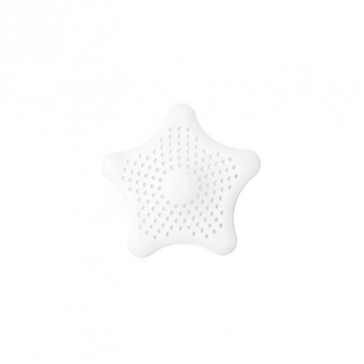 Umbra Drain Catch Starfish Surf, Silicone, White Color