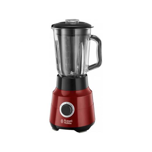 Russell Hobbs Desire Blender Glass Jug, Red Color, 650 Watt, 1.5 Liter