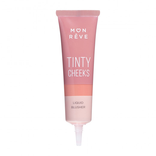 Mon Reve Tinty Cheeks Liquid Blusher, Number 01, 14 Ml