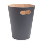 Umbra woodrow can, dark grey color