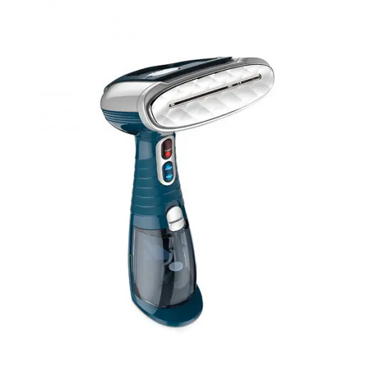 Babyliss Handheld Steamer 3 Attachment 1500 Watt, Blue Color