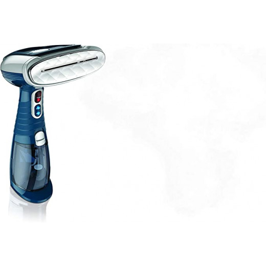 Babyliss Handheld Steamer 3 Attachment 1500 Watt, Blue Color