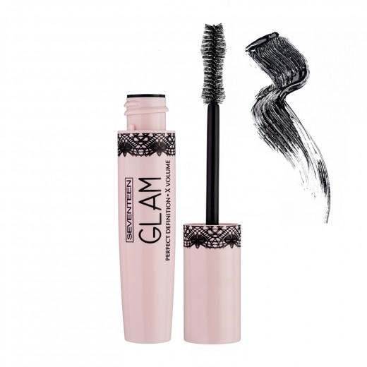 Seventeen Glam Mascara, Black Color Number 01