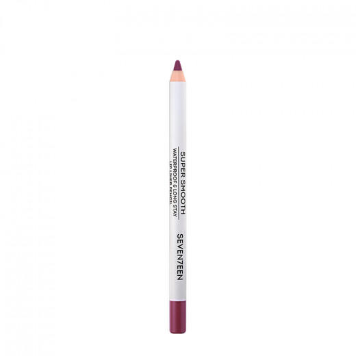 Seventeen Super Smooth Waterproof Lip Liner, Shade Number 08