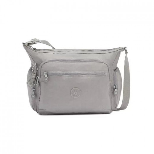 Kipling Gabbie Shoulder Bag ,Grey Gris, Medium