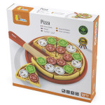 Viga Wooden Take Apart Pizza With Toppings Toy, 28 Pieces