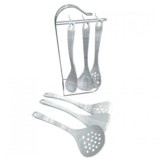 مجموعة أدوات المطبخ, باللون الفضي