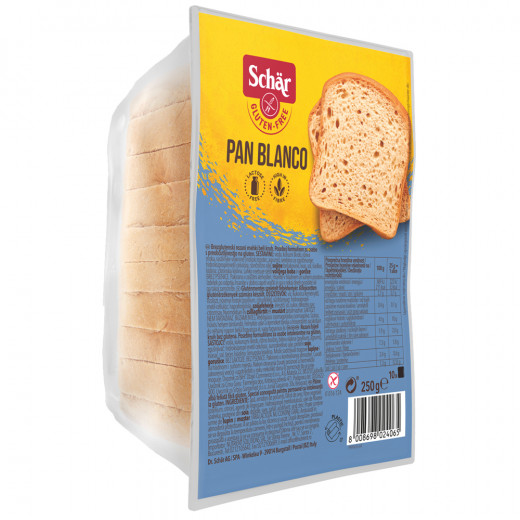 Schar Pan Blanco White Bread, 250 Gram