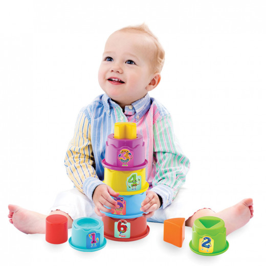 Dede Baby Cheerful Towers, 14 Pieces