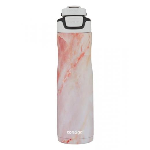 Contigo Autoseal Couture Chill - Vacuum Insulated Stainless Steel Water Bottle 720 ml, Rose Quartz