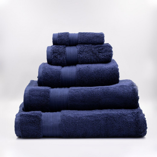 Nova Home Premium Collection Towel, Navy Blue Color, 40 x 60 Cm