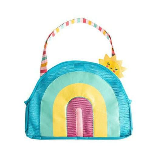 Stephen Joseph Beach Tote, Rainbow Design