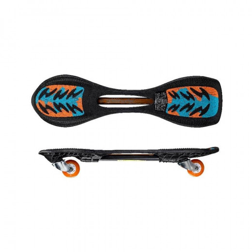 JD Bug Power Surfer Skateboard, Blue And Orange Color