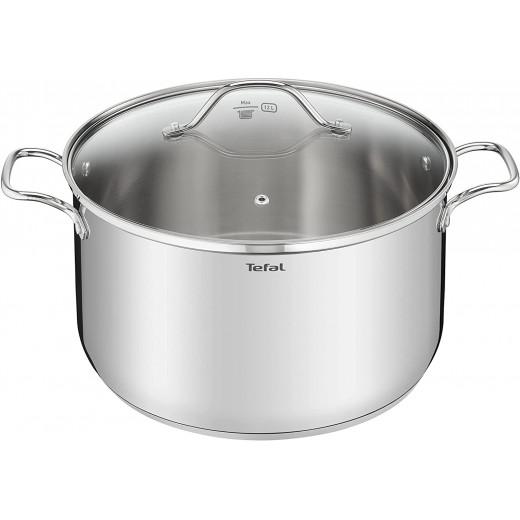 Tefal Intuition Casserole + Lid, Stainless Steel, 36 Cm