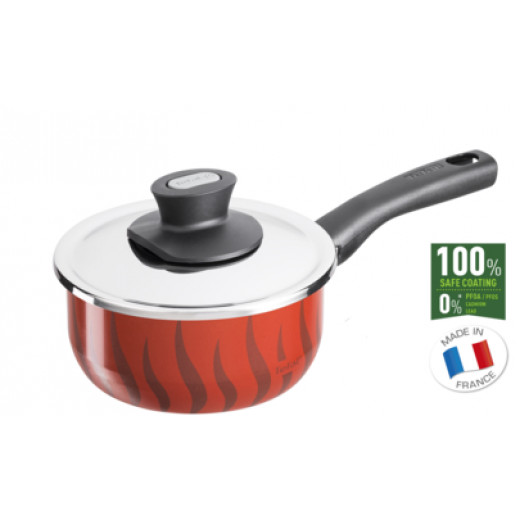 Tefal Tempo Flame Saucepan Stainless Steel, 26 Cm