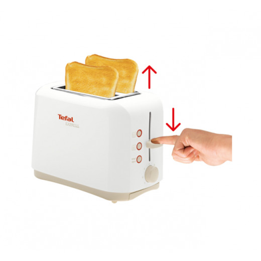 Tefal Express Two Slots Toaster, 850 Watts, White Color