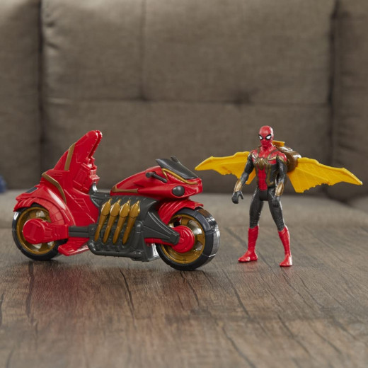 Hasbro Spiderman Figure And Vehicle