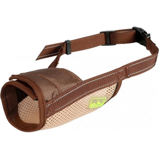 Duvoplus Dog Muzzle Mesh, brown Color,  XXL17-48cm / Ø21-26cm